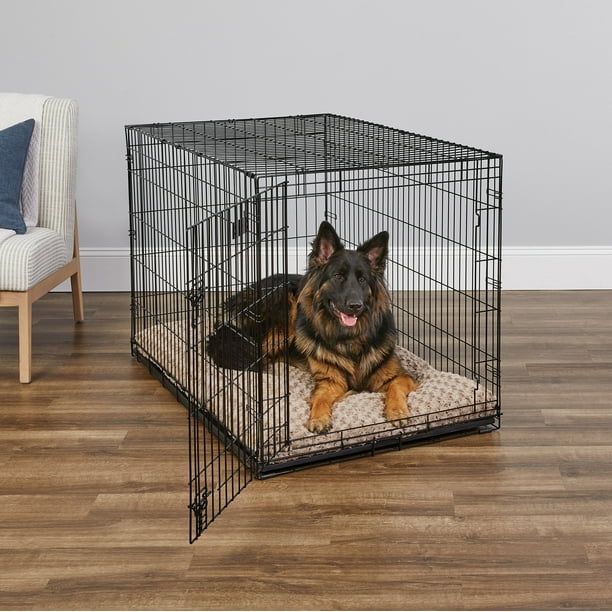 54 inch dog crate with floor pan best sale