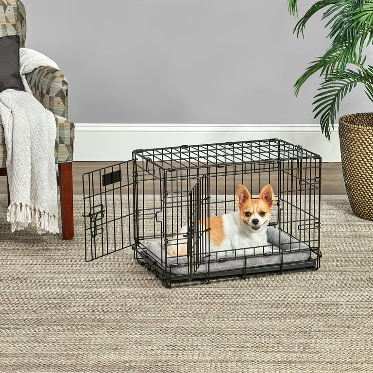 Top paw 24 double door folding crate cheap