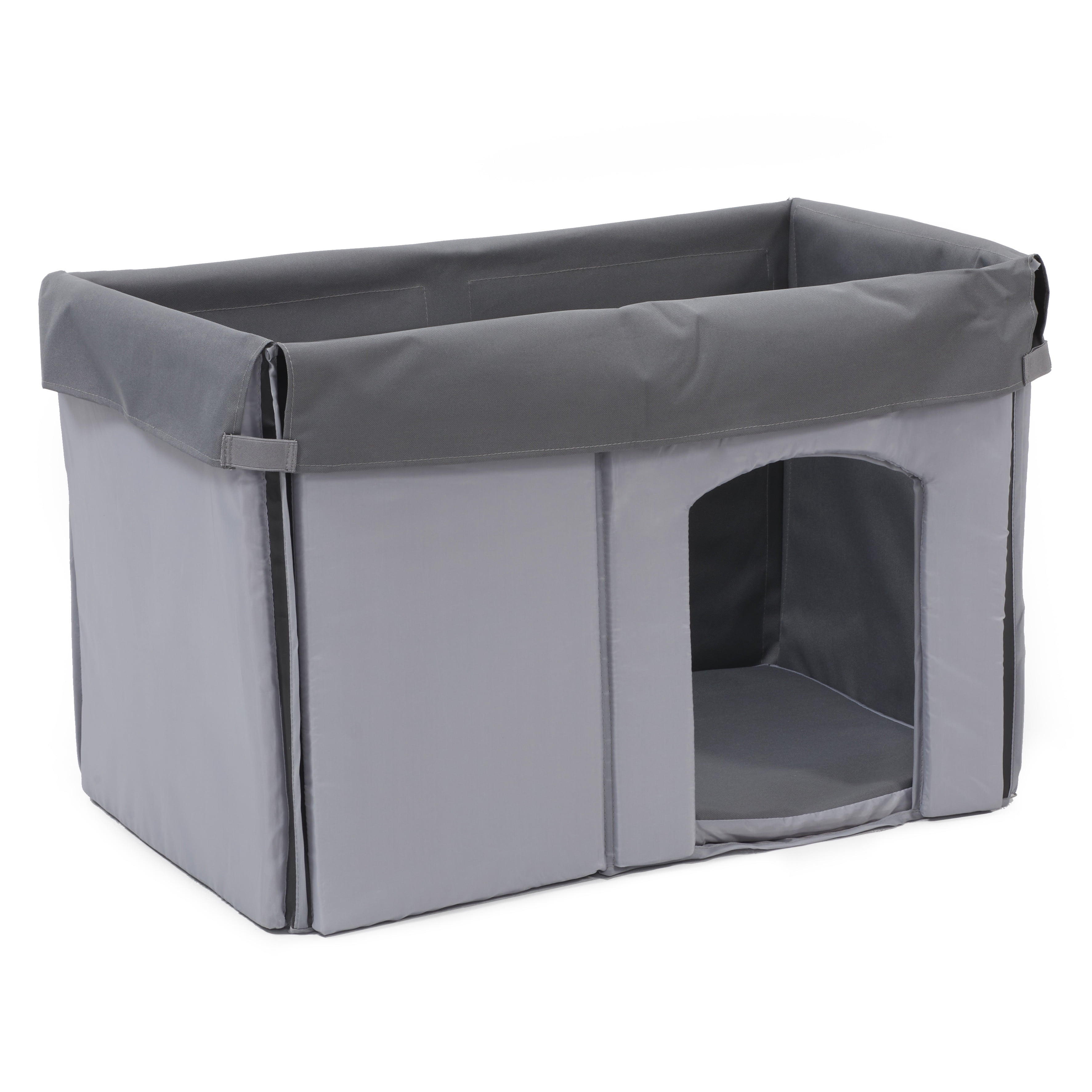 MidWest Homes for Pets Eilio Dog House Insulation Kit, Fits Small Dog House Measuring 16.544L x 27.96W x 19.69H - Inches, Light Gray