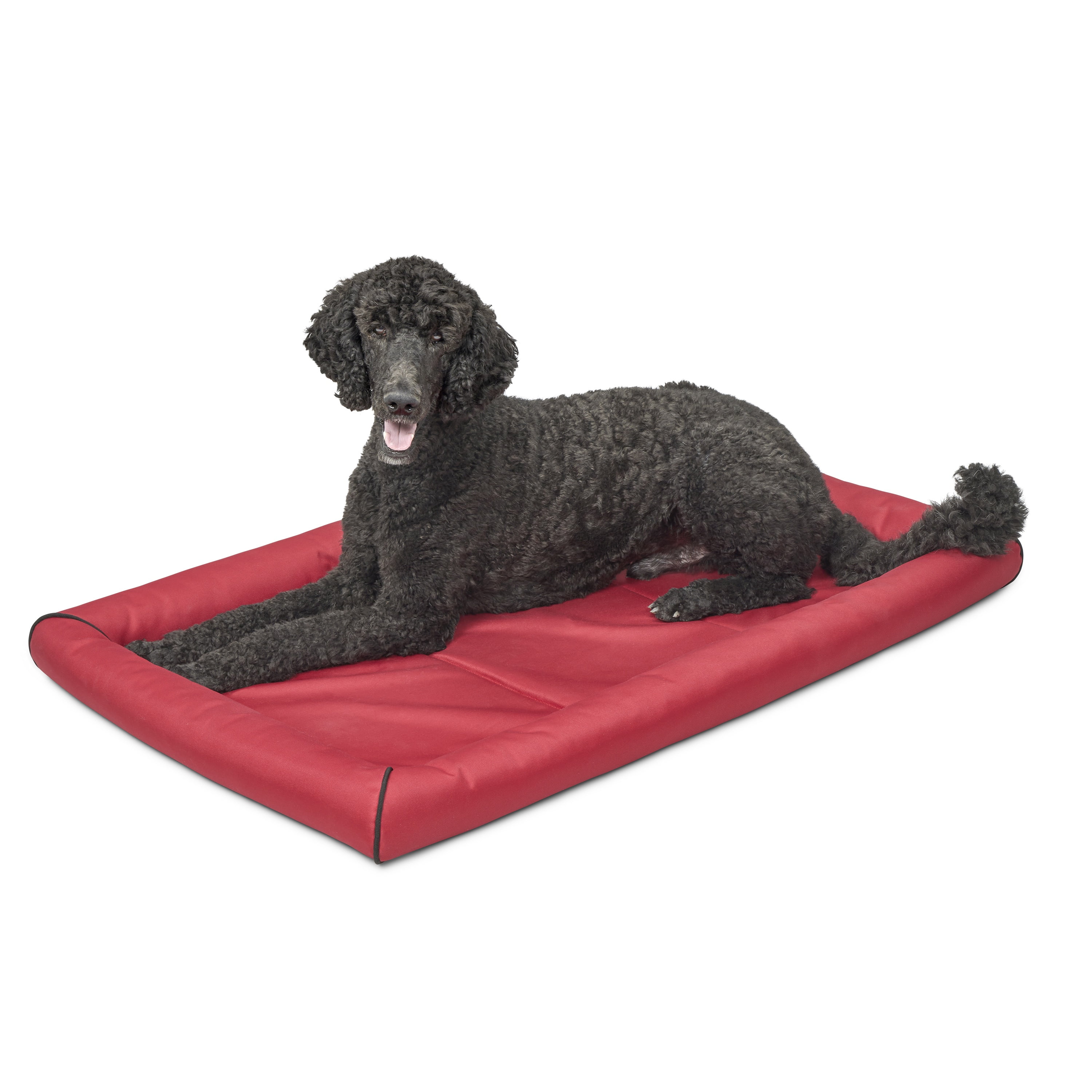 Midwest Homes for Pets Ultra-Durable QuietTime Maxx Dog Bed Fits a 48-inch Crate, Red