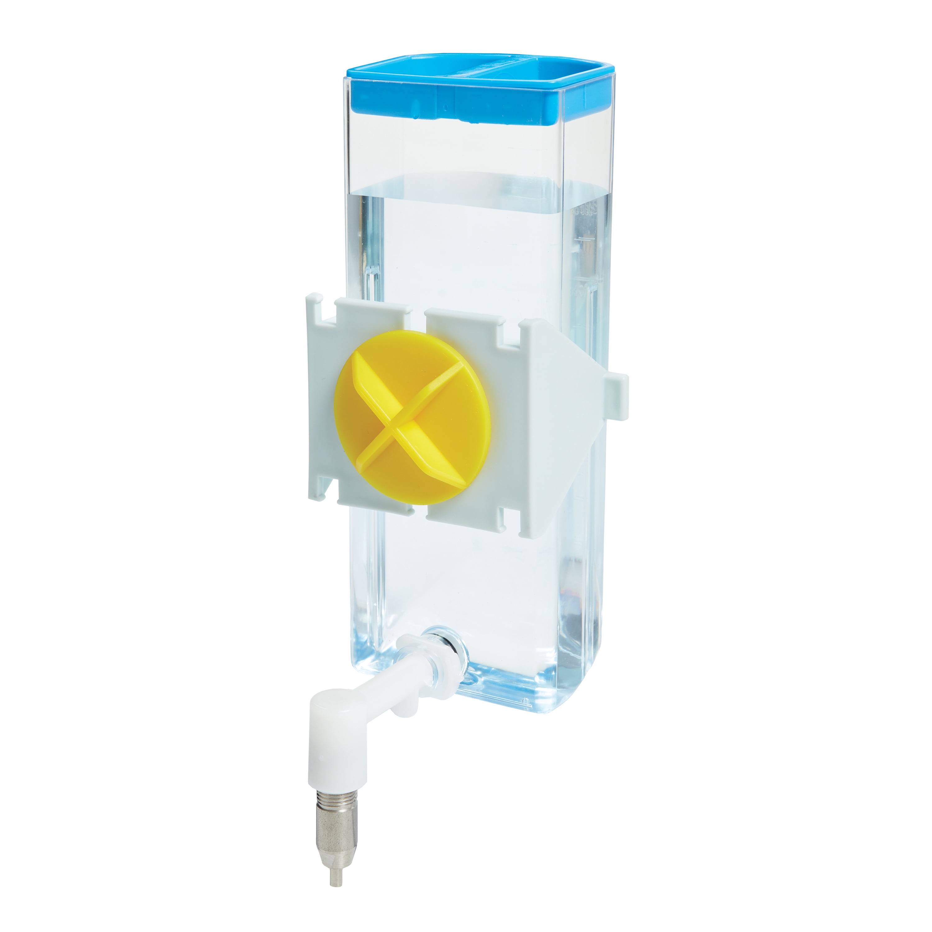 Hamster water bottle top with suction cups