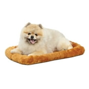 MidWest Homes for Pets QuietTime Pet Bed & Dog Crate Mat, Cinnamon, 18"