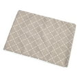 thumbnail image 1 of MidWest Homes for Pets QuietTime Reversible Dog Crate Pan Cover, 24 inch, Fleece, Mushroom Diamond, 1 of 8