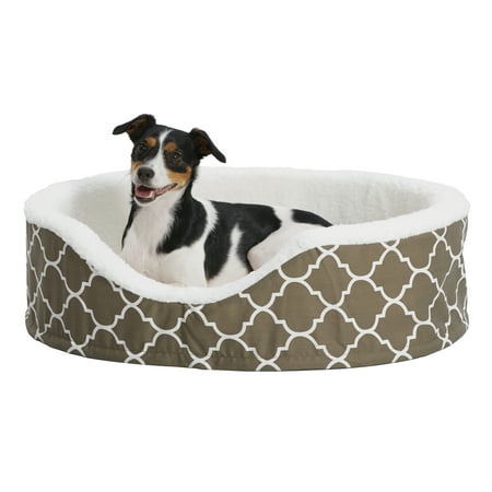 MidWest Homes for Pets QuiteTime Teflon Nesting Dog/Cat Pet Bed, Brown, 29 in