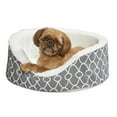 thumbnail image 1 of MidWest Homes for Pets QuiteTime Teflon Nesting Dog/Cat Pet Bed, Gray, 25 in, 1 of 7