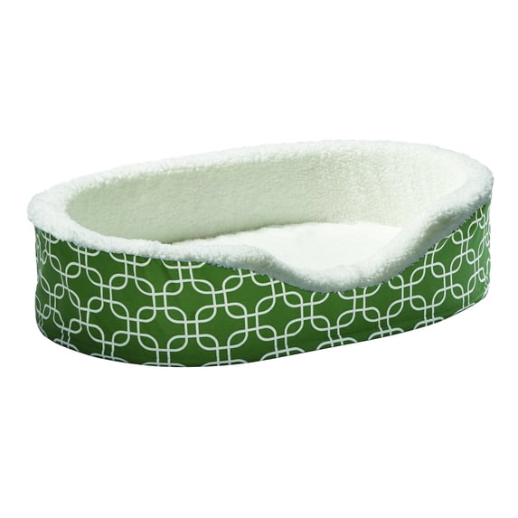 MidWest Homes for Pets QuiteTime Teflon Nesting Dog/Cat Pet Bed, Green, 36 in