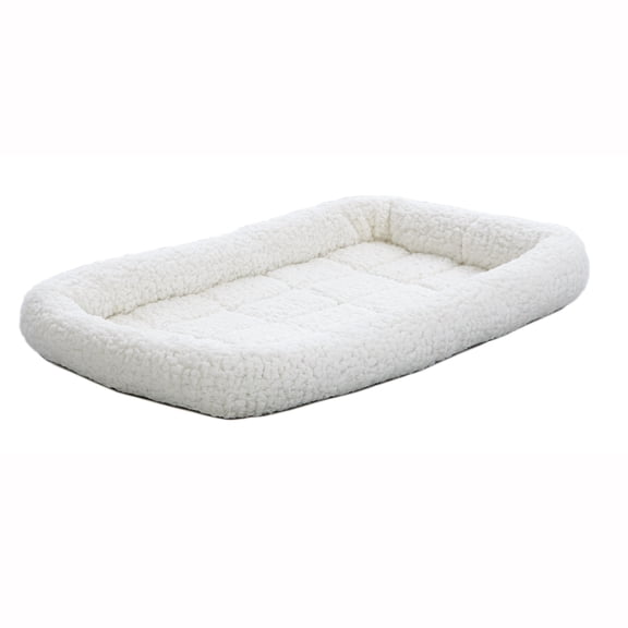 MidWest QuietTime Deluxe Small Plastic Carrier Dog Bed, 32"