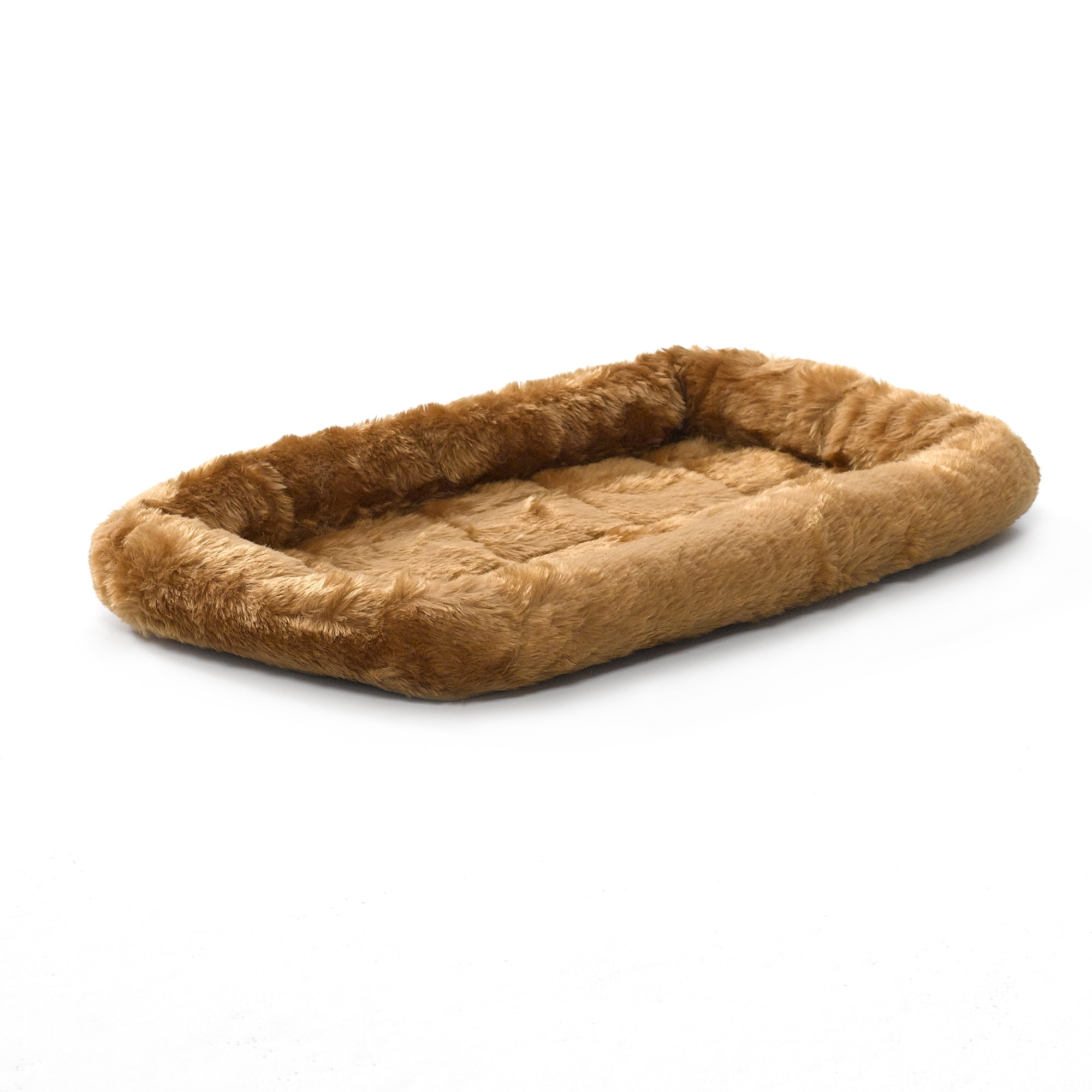 MidWest QuietTime Pet Bed Dog Crate Mat Cinnamon 22