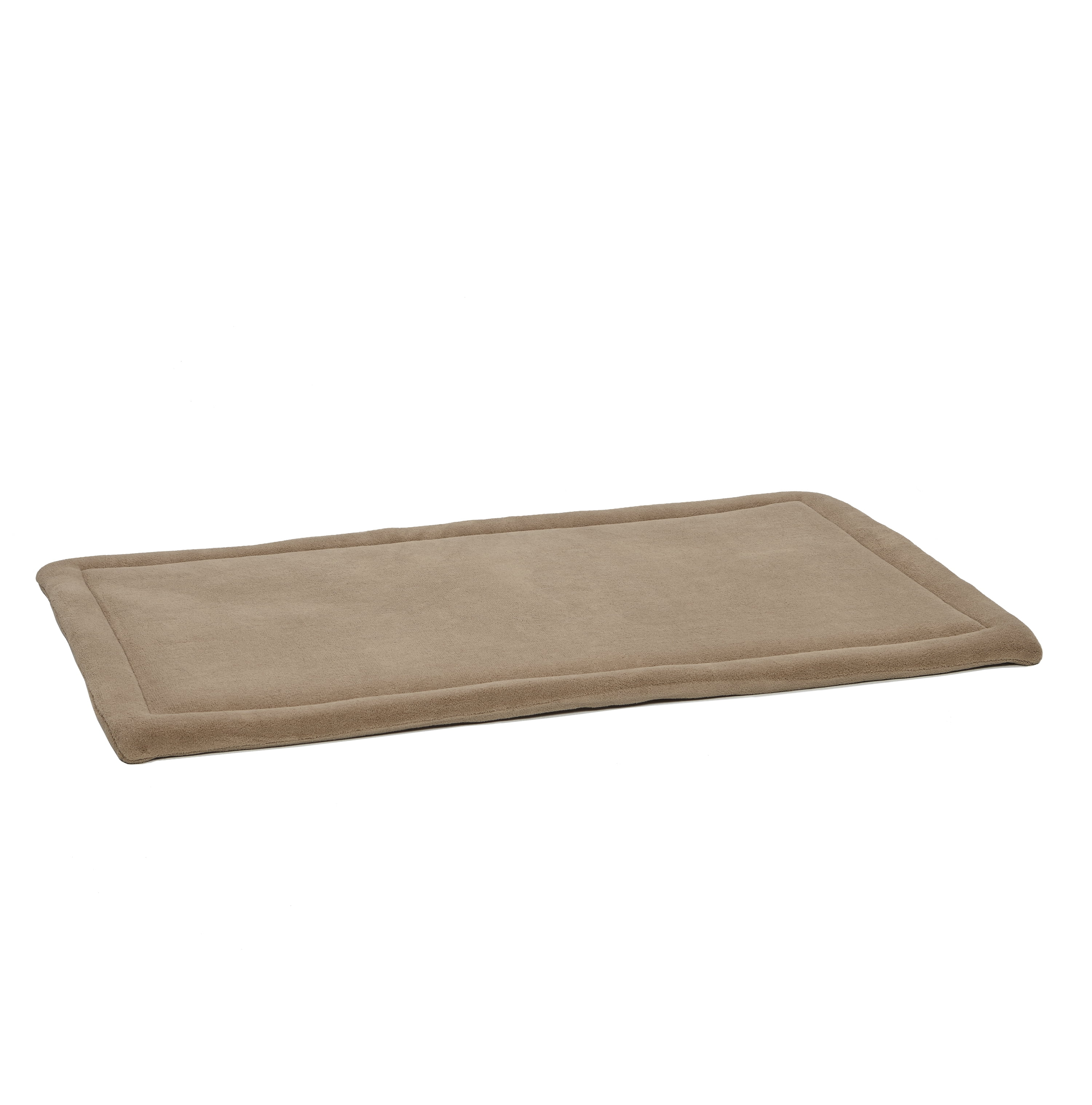Extra Large Taupe Micro Terry Cotton Pet Bed