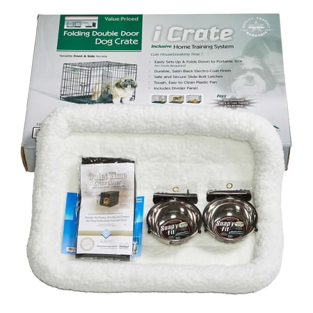 Ultima Pro 42-inch Double Door Folding Wire Dog Crate