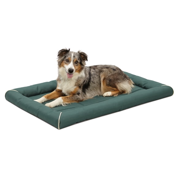 MidWest Ultra-Durable Dog Bed & Crate Mat, 42", Green