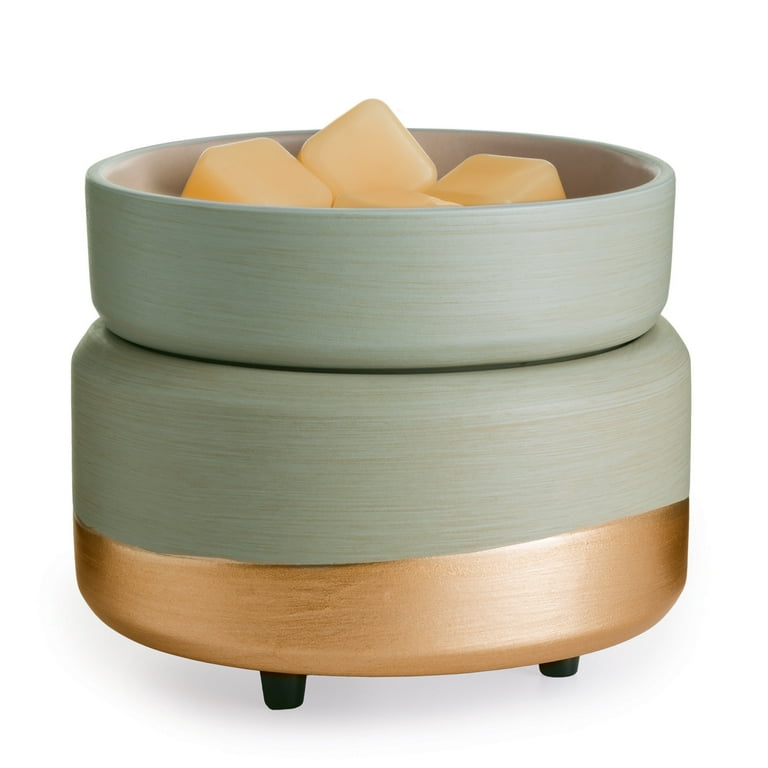 Slate 2-In-1 Candle and Fragrance Warmer For Candles And Wax Melts from  Candle Warmers Etc. 