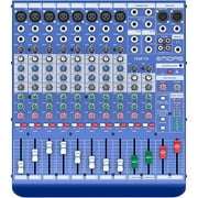 Midas DM12 12 Input Analog Live and Studio Mixer with Microphone Preamplifier