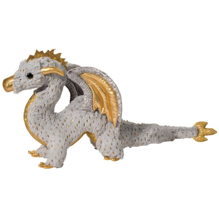 Midas Gold Fleck Dragon 22 inch - Stuffed Animal by Douglas Cuddle Toys  (730)