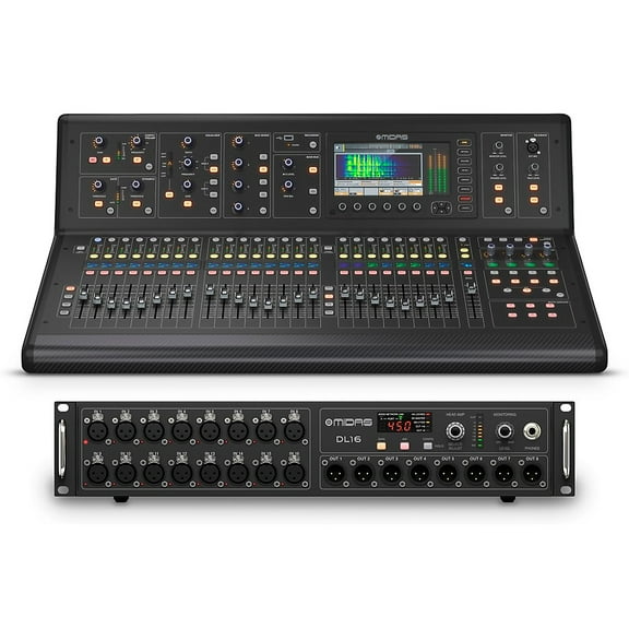 M32 LIVE Digital Mixer Bundle With DL16 Stage Box