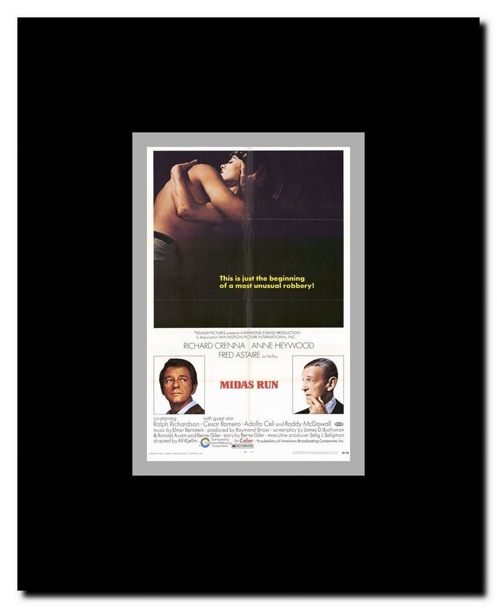 Midas Run Framed Movie Poster