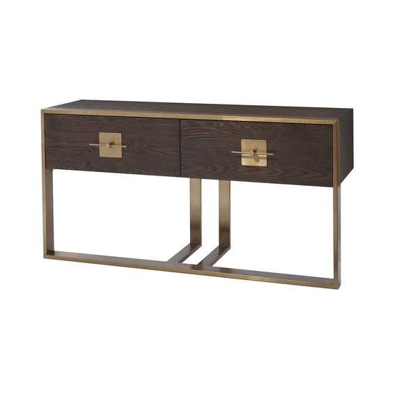 Coast To Coast 36592 Midas Two Drawer Console Table - 2 Cartons