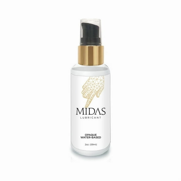 Midas Water Based Personal Opaque Lubricant, 2 oz
