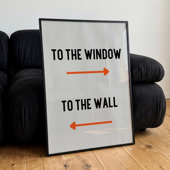 Midcentury Get Low Lyrics To Window To Wall Art Unframed Paper Print