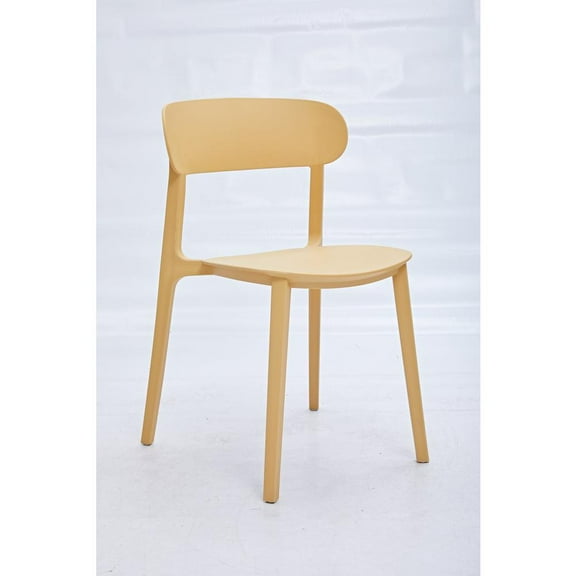Midcentury Polypropylene Side Chair Set of 4