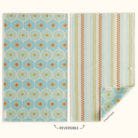 Midcentury Tile Microfiber Towel