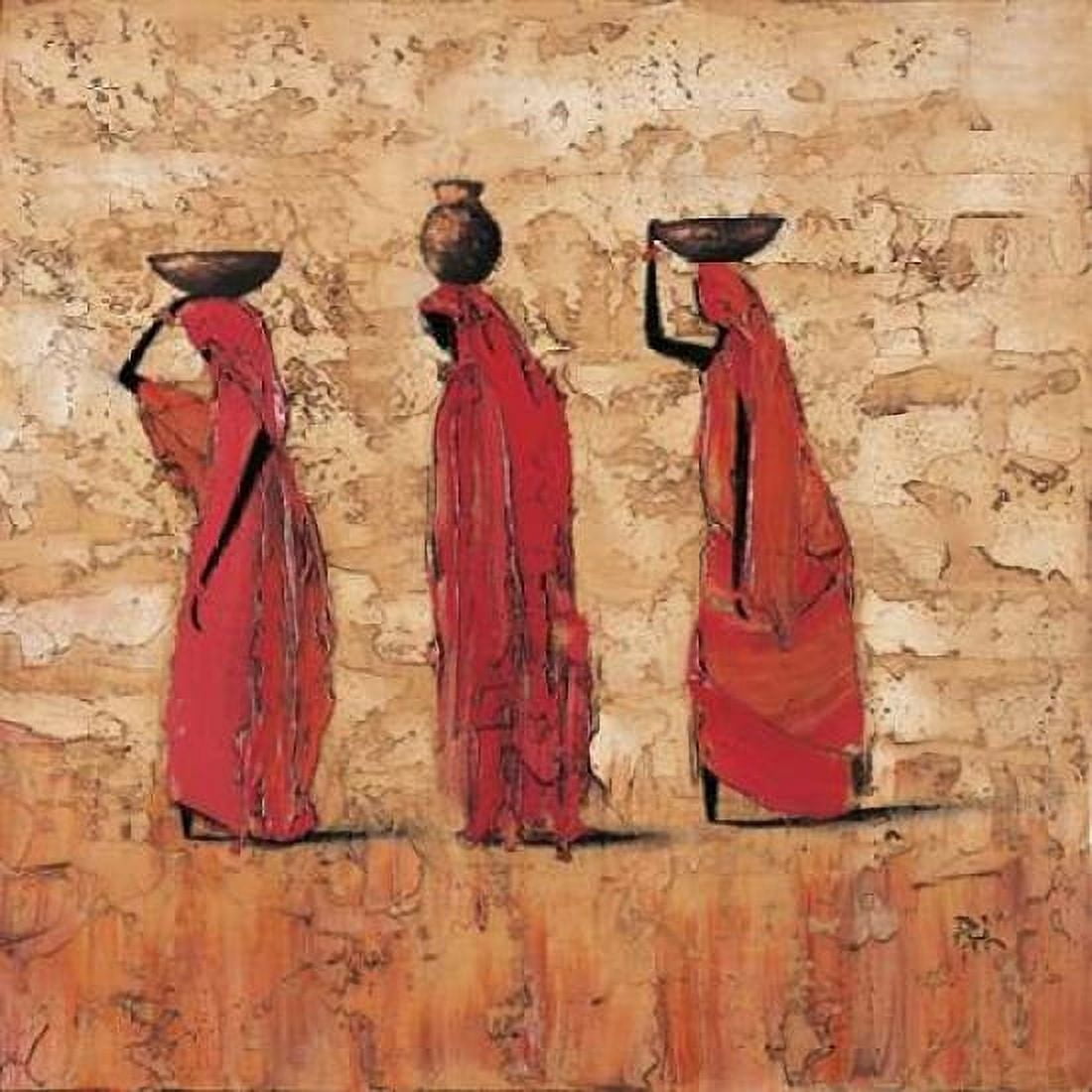 Midday Ritual Canvas Art - Michel Rauscher (24 x 24)