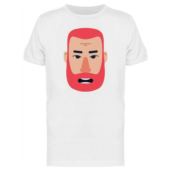 Middle Aged Man With Beard T-Shirt Men -Image by Shutterstock, Male XX-Large