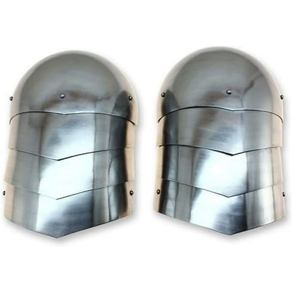 Middle Ages European Spaulders - Medieval Body Armor Carbon Steel