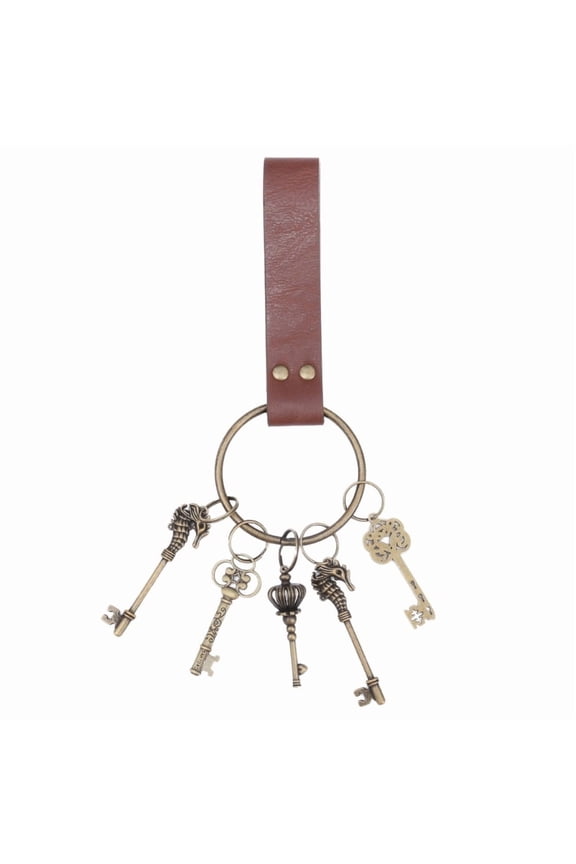 Medieval Keychain Vintage Cosplay Jewelry Belt for Men Cosplay Supplies Keychain for Photoshoots and Stage