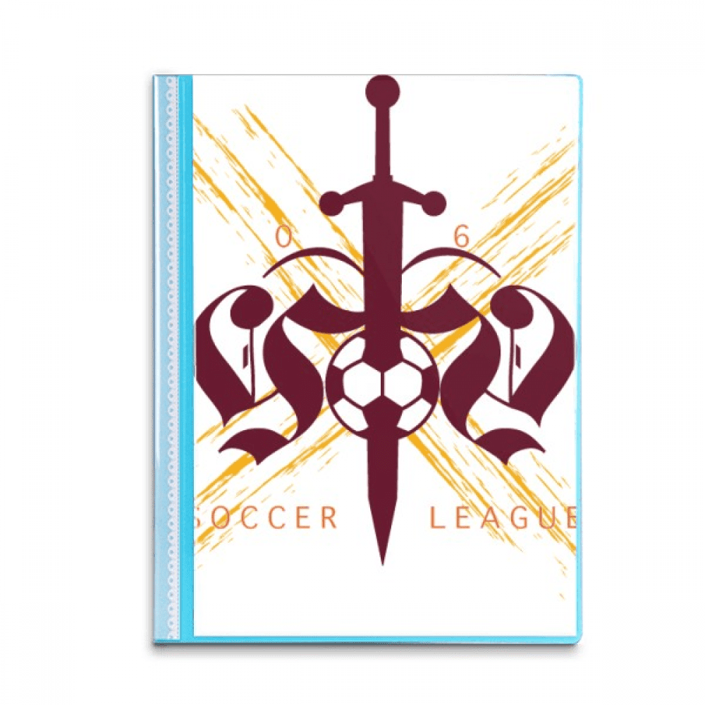 Middle Ages  Soccer League Totem Book Sheet Protectors Portfolio Binder Folder