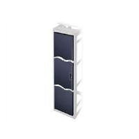 Middle Atlantic 12RU Vented Rack Door for DWR, EWR and SWR Racks - Rack door - front - black - 12U - 19" - for DWR; ERK; MRK; SR Series Pivoting Rack; VMRK; VRK; WRK