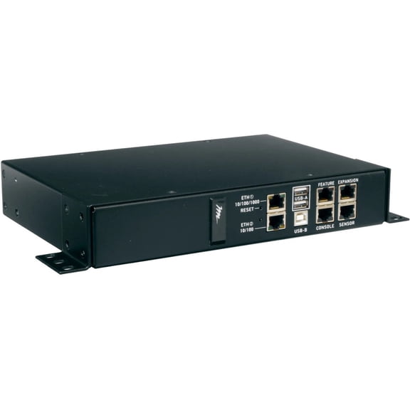 Middle Atlantic Premium Plus Compact 4-Outlet Wall Mounted PDU with RackLink, 15 Amp PDU, 2-Stage Surge Protection