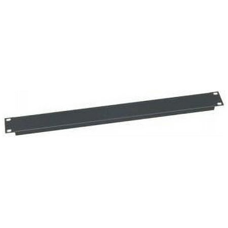 Middle Atlantic Products EB1-CP12 Blank Panel, 1 Rack Unit Steel, Flanged, 12 Pieces