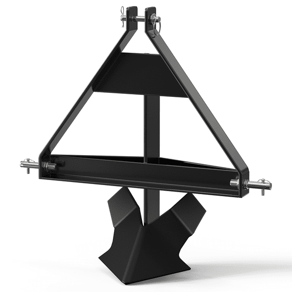Middle Buster Plow for Category 1, 3-Point Quick Hitch Tractors – Durable Steel Subsoiler