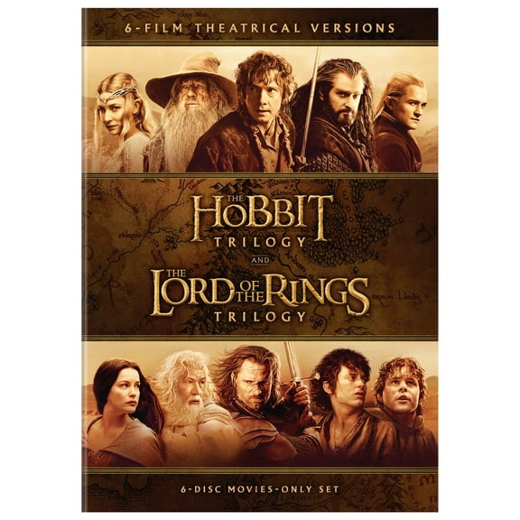 Middle Earth 6-Film Collection (DVD)