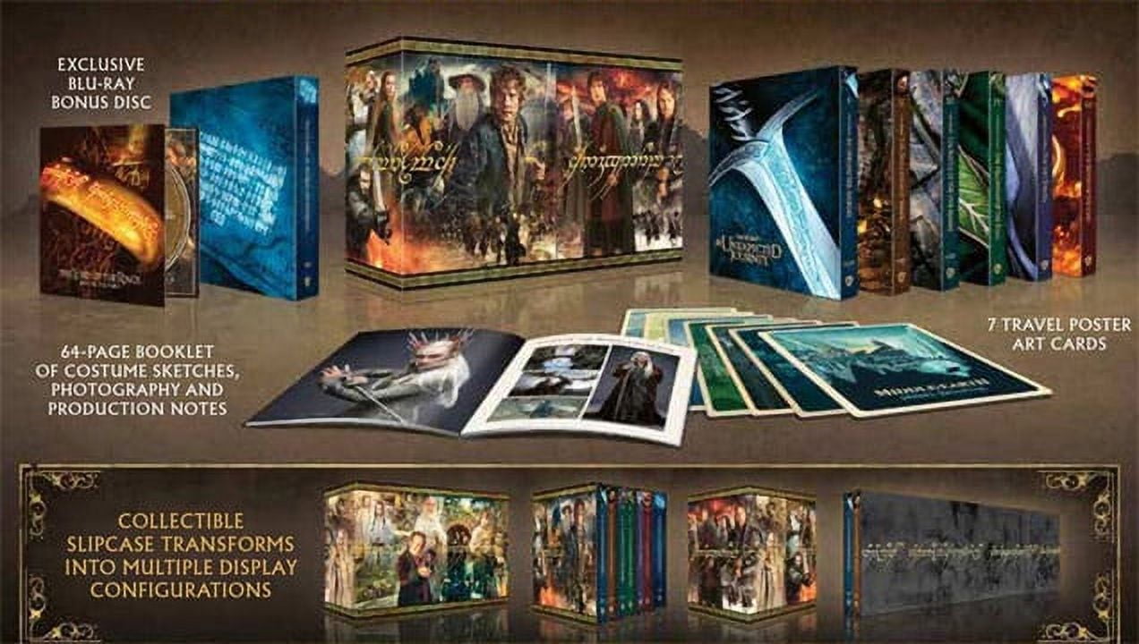 Middle Earth Collection - 31-Disc Box Set 4K UltraHD Set ( The Hobbit: An Unexpected Journey / The Hobbit: The Desolation of Smaug / The Hobbit: The Battle of t [ Blu-Ray, Reg.A/B/C Import - Denmark ]