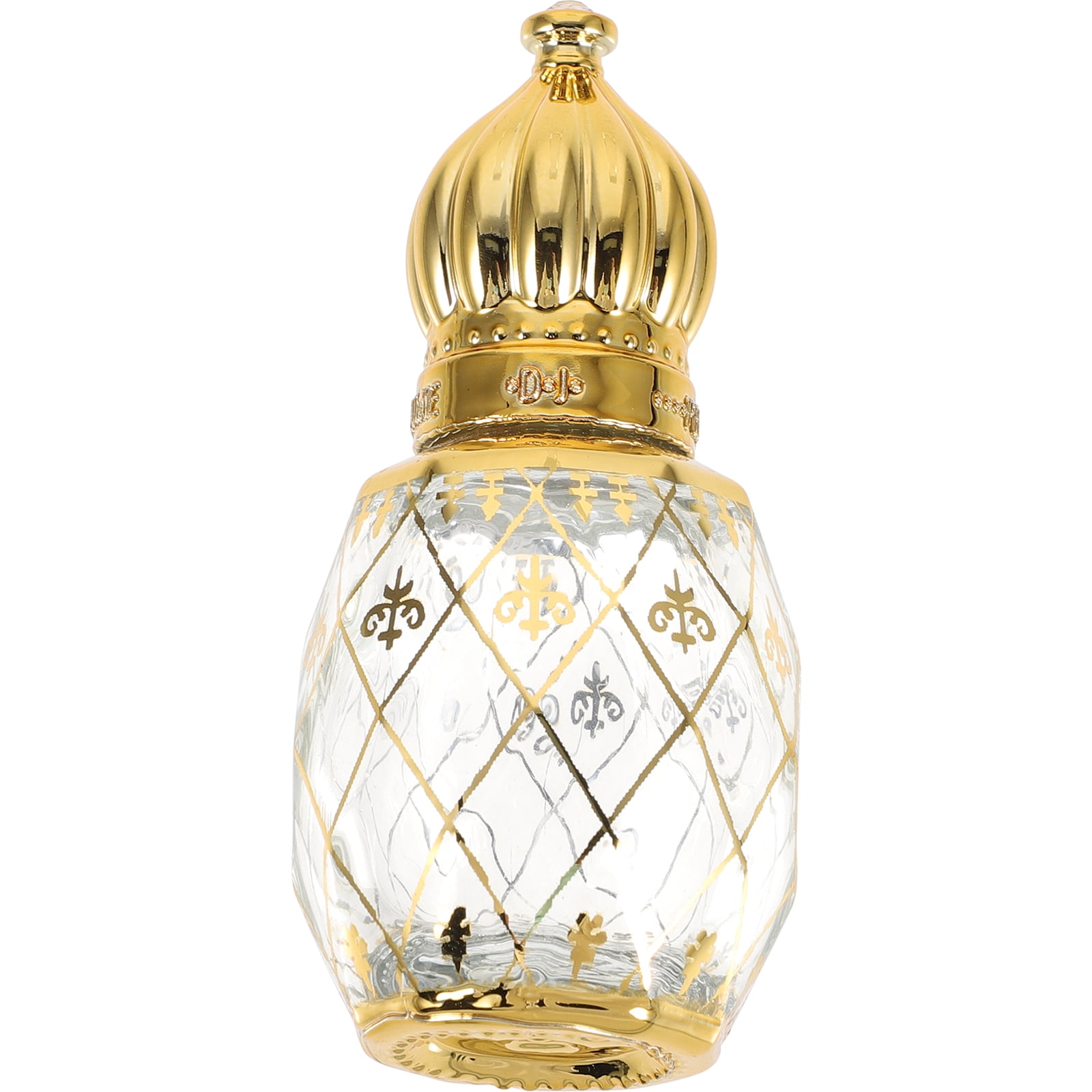 Middle Eastern Perfume Bottle Empty Vintage Decor Arab Essential