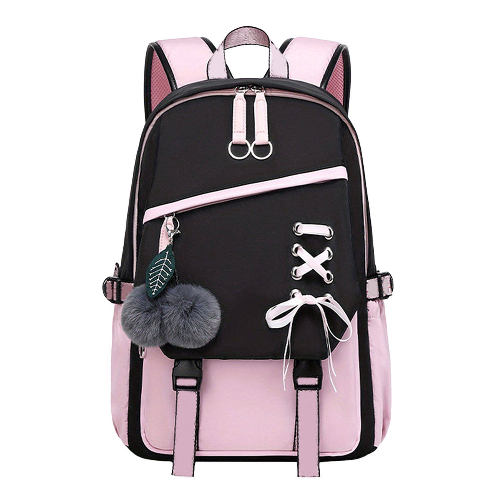 Pom Pom School Bag