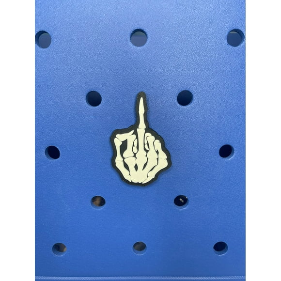 Middle Finger Bogg Bag Charm Bogg Bag Accessories Bogg Bag Charms Simply Southern Charms