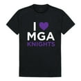 thumbnail image 1 of Middle Georgia State University I Love T-Shirt, Black - Large, 1 of 1