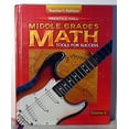 thumbnail image 1 of Pre-Owned Middle Grades Math Tools for Success Course 2 Teacher's Ed. (Hardcover) 0134277171 9780134277172, 1 of 1
