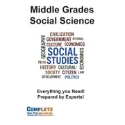 Middle Grades Social Science Skill Practice Practice Test Questions for US History, World History, Geography, Civics, a, Paperback