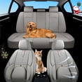 thumbnail image 1 of Middle Gray Car Seat Covers for Hyundai Genesis 2009-2016 Car Seat Cover , Faux Leather, 5 Seats Full Set, Waterproof, Anti-Slip, Beautify Interior, Beautify the Interior of Old Cars, 1 of 10