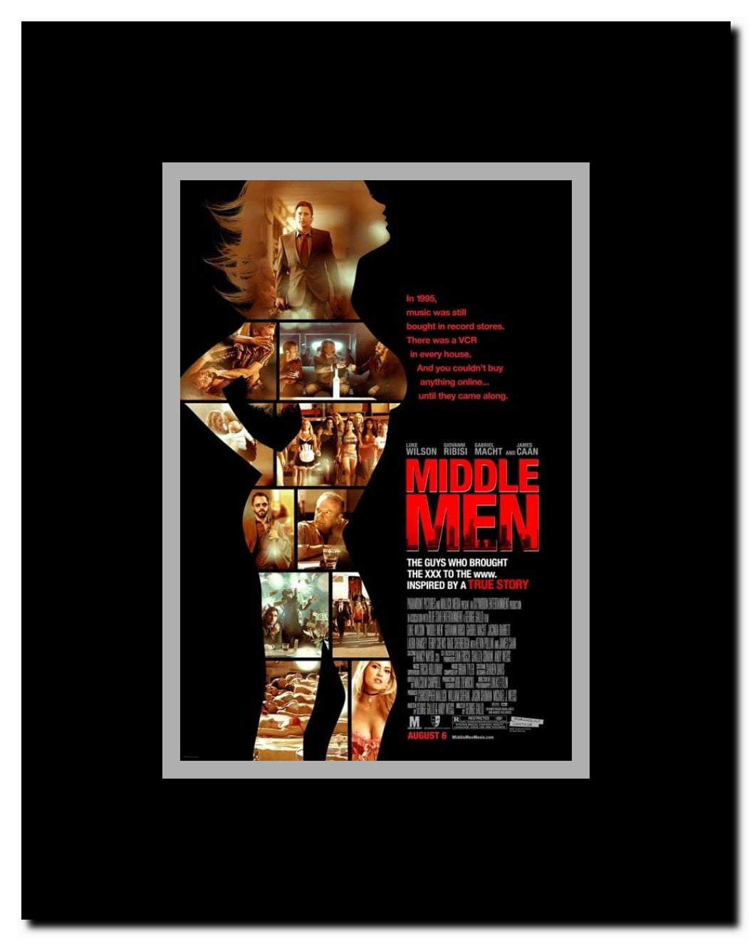 Middle Men Framed Movie Poster
