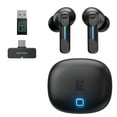 thumbnail image 1 of Middle Rabbit SW5 2.4G Wireless Gaming Earbuds with Mic, 20ms Low Latency, Dongle & Bluetooth 5.4 Dual-Mode Headphones, 4 Built-In Microphones, Compatible with PC PS5 PS4 Desktop Computer VR, 1 of 7