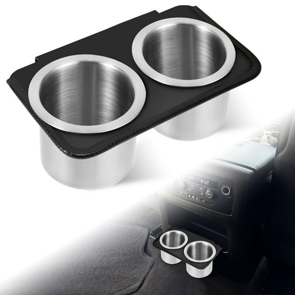 Middle Row Cup Holder Compatible with GMC Yukon/Sierra, Fit for Chevy Suburban/Tahoe/Silverado(2015-2020)