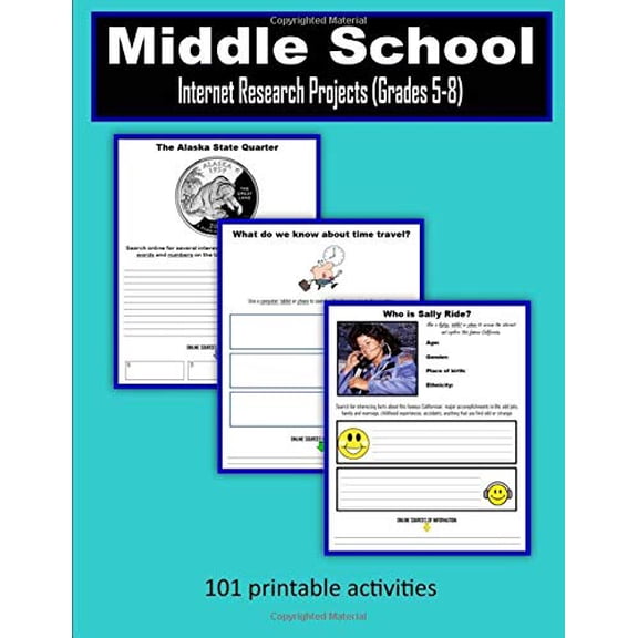 Pre-Owned Middle School Internet Research Projects (Grades 5-8) Paperback