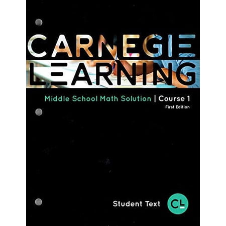Middle School Math Solution - Course 1 (1st Edition) 9781609728892 1609728890 - Used/Very Good