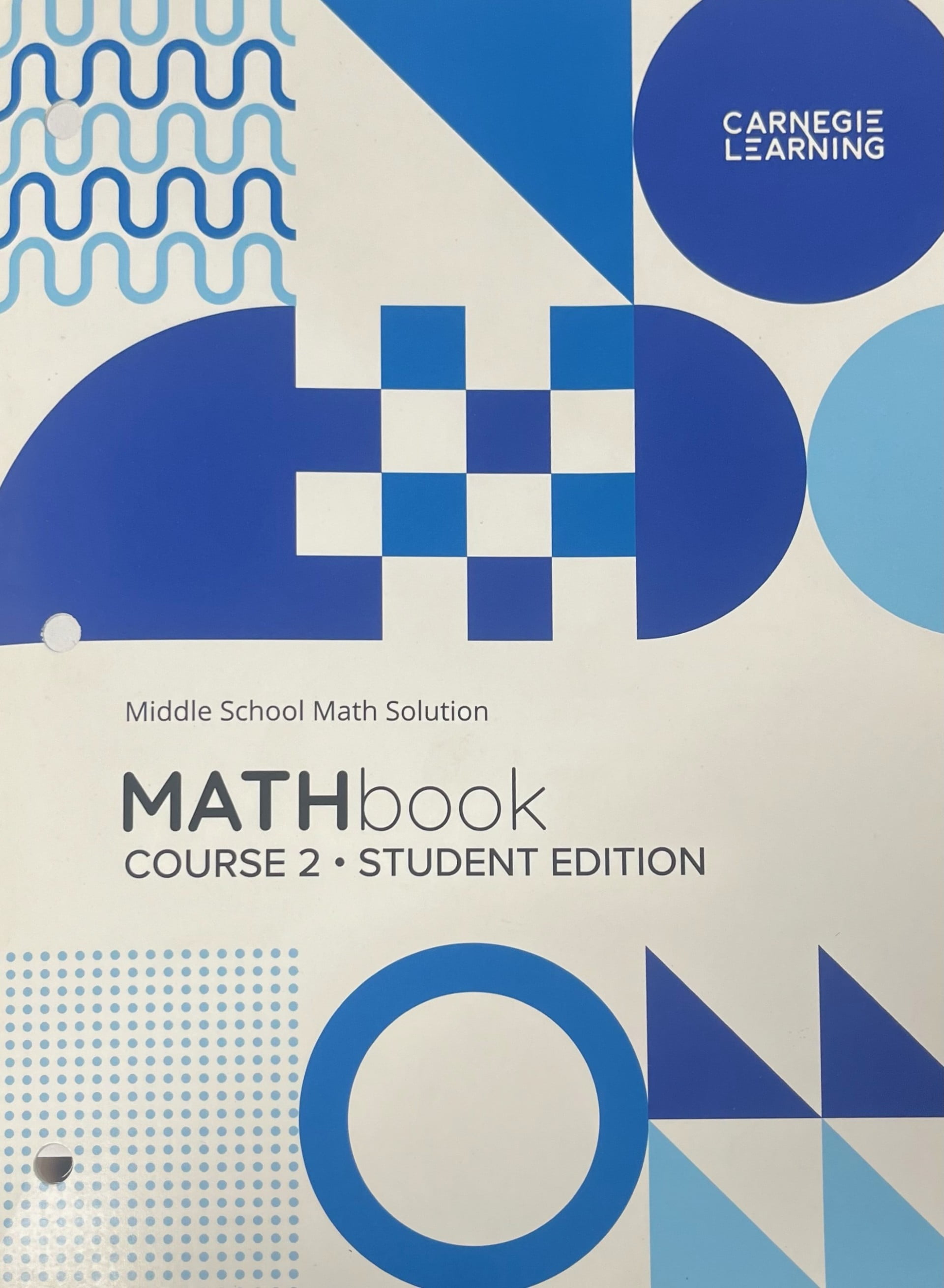 Middle School Math Solution: Math Book Course 2 Student Edition c