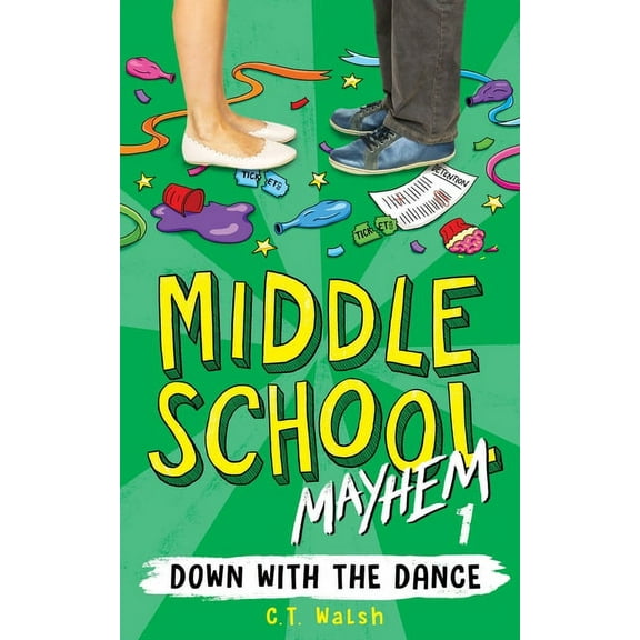 Pre-Owned Middle School Mayhem Down with the Dance, Book 1, (Paperback)